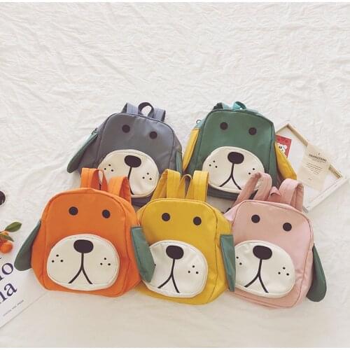Dog Print Backpack For Boys Girls Children Backpacks Kids Kindergarten Small SchoolBag Animal School Bags Backpack Fashion