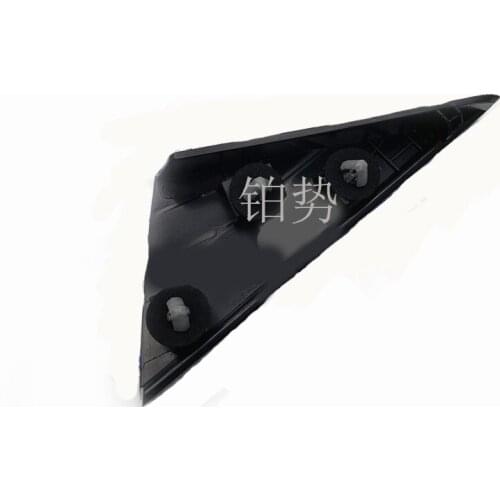 Car right triangle glass decoration assembly 2018-hyu nda itu cs on triangle accessory plate rearview mirror car exterior triang