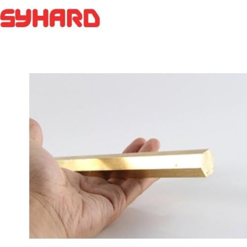 1piece H59 H62 material Brass hexagonal bar Hexagonal copper rod subtense 12mm-20mm length 500mm