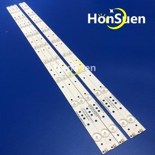 50pcs LED Backlight strip 10 Lamp Phi lips 43pfg5000 43PFG5100 Aoc Le43d1452 Le43s5760 Le43d1442 le43s5970 LE43S5977