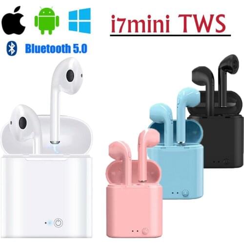 I7s TWS Wireless Earpiece Bluetooth 5.0 Earphones Headphones Earbuds Headset Earphone For Smart Phone iOS Xiaomi Samsung Huawei