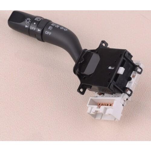 Beler Black Left Turn Signal Headlight Lamp Column Switch GJ6H66122 Fit for Mazda 6 CX-7 RX8 2003 2004 2005 2006 2007 2008