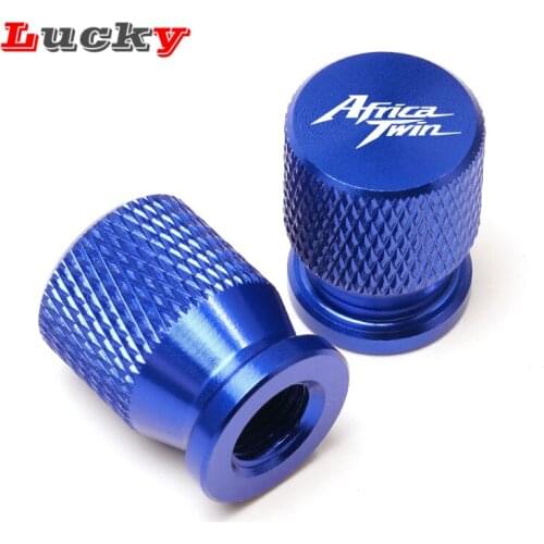 For HONDA Africa Twin CRF1000/L XRV 750 Latest Motorcycle Accessorie CNC Aluminum Wheel Tire Valve Caps Stem Airtight Covers