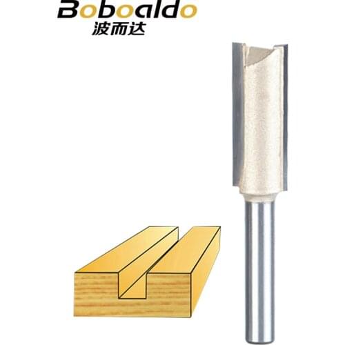 1pcs 1/4 1/2 Shank 2 flute straight bit Woodworking Tools Router Bit for Wood Tungsten Carbide endmill milling cutter