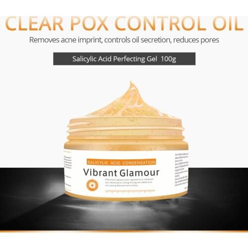 VG salicylic acid cream mask remove acne print black head remove acne exfoliate and shrink pores