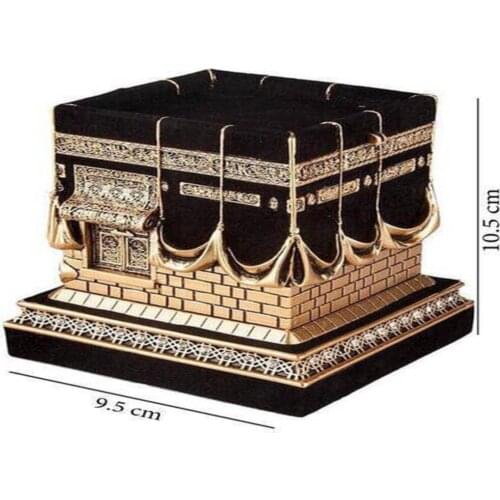Kaaba Miniature Muslim Home And Garden Decor Religious Gift Islamic Ornament Kaaba Trinket Polyester Mini Size