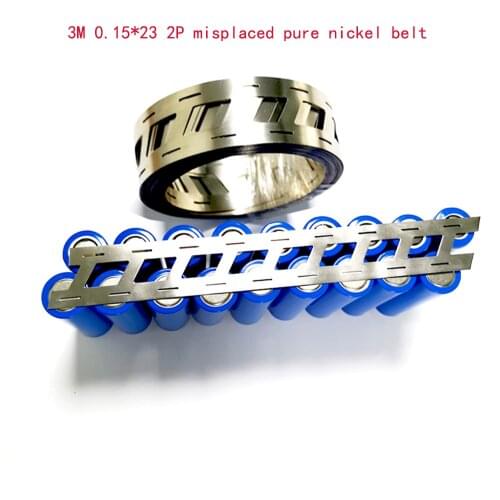 High Pure Oblique Nickel Strip 0.15*23mm For 18650 2P Lithium Battery Welding Oblique Nickel Belt LI-ion Batteries Nickel Plate