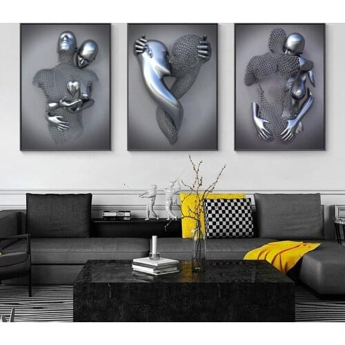 Gold Black Marble Canvas Poster Modern Abstract Wall Art Painting Nordic Posters and Prints Wall Pictures for Living Room Decor