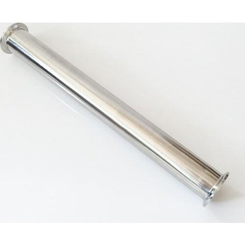 1.5" 38MM Tri Clover Sanitary Spool Tube W/ 50.5MM Ferrule Flange 18" Length Hot-in Pipe Fittings from Home Improvement