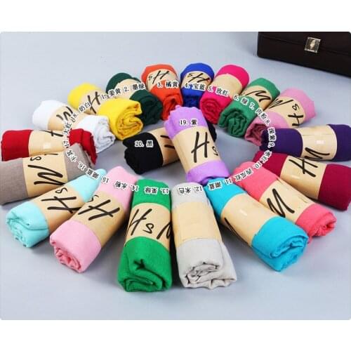 New arrival 2018 solid color silk chiffon scarfs spring and autumn womens solid color scarf free shipping cachecol