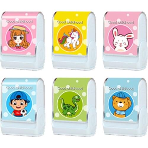 Custom-Made Stamp Baby Boys Girls DIY Toys For Children Customized Sticker Name Seal Student Clothes Chapter No Fade Security 04