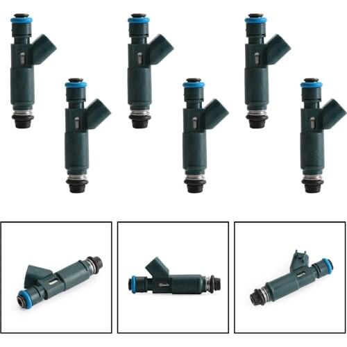 Areyourshop 6PCS Fuel Injectors Fit For Mazda 6 2003-2008 MPV 2002-2006 3.0L 2M2EA7B Car Auto Parts