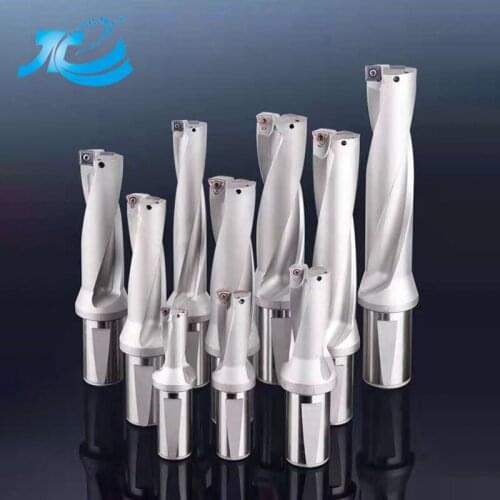 U Drill Drill Shank 2D 3D 4D 5D Depth CNC WC SP Insert Drilling Holder For Cnc lathe Machine Milling Cutter