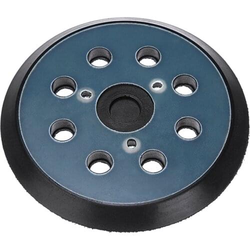 1pc 125mm 8-Hole Sanding Backing Pad Base Car Polishing Pad with Random Orbit Sander Replacement 3 Nails Hook