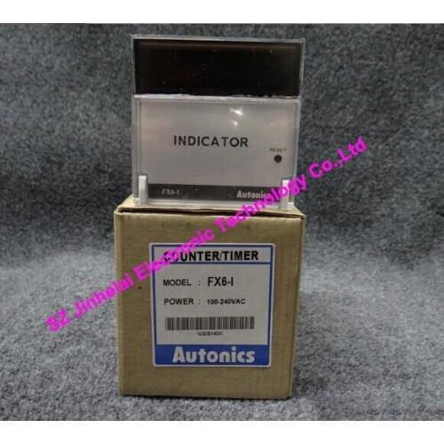 100% Authentic original FX6-I FX6-1 Autonics Count relay 100-240VAC счетчик гейгера