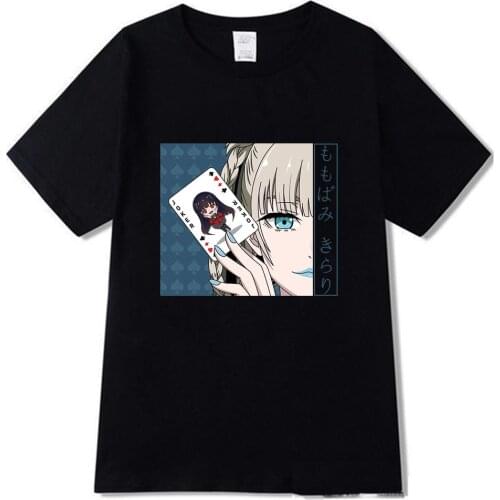 2021 New Japanese Anime Kakegurui Summer T-shirt