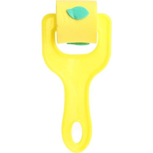 4Pcs Sponge Roller Stamper Foam Paint Crafts Stamps Kids Children EVA Toys DIY