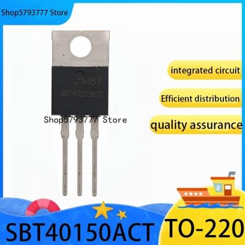 5PCS-50PCS New original authentic SBT40150ACT TO-220 SBT40150 TO220 40A150V rectifier