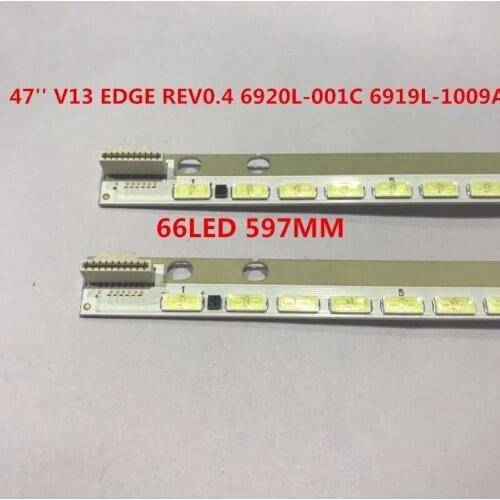 5PCS FOR Hisense LED47K560J3D for konka LED47R6100DE/FOR SONY KDL-47R500A backlight 597MM 66LEDS