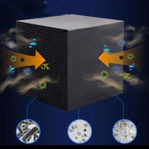 Aquarium Activated Carbon Fish Tank Filter Rapid Water Purification Cube Filter Material Honeycomb Charcoal Deodorizing Smell