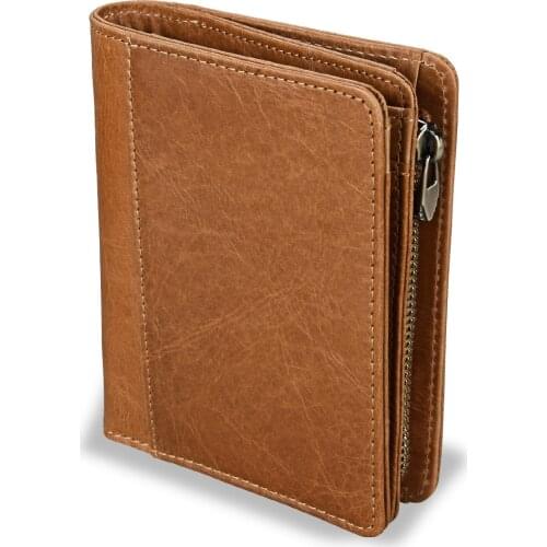 Men genuine leather wallet leather purse Standard luxury wallets designer wallets famous brand man purse 2019