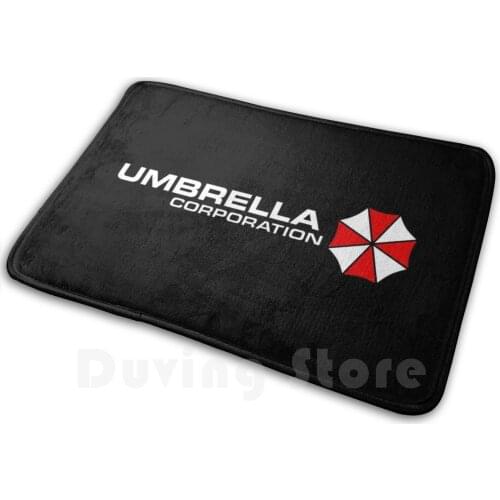 Umbrella Corporation Soft Non-Slip Mat Rug Carpet Cushion Umbrella Corporation Video Game Video Games Carpet Washable