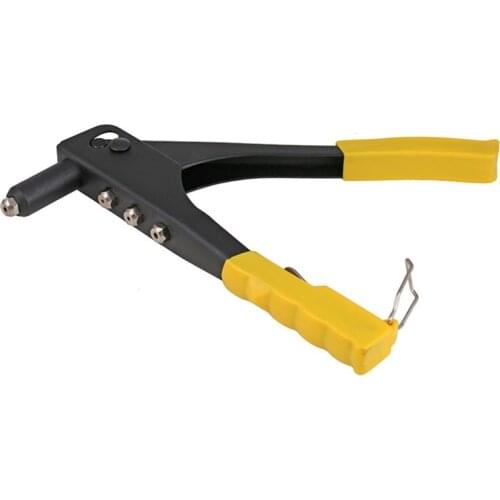 HOT 2.4/3.2/4.0/4.8mm Stainless Steel Manual Double Handle Rivet Gun Rivet Gun Pull Willow Gun Metal Woodworking Hand Tools