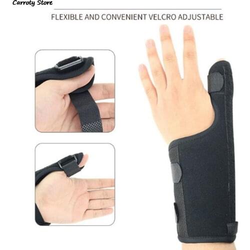 1pc Adjustable Wrist Thumb Hand Splint Support Brace Stabiliser Arthritis Glove Thumbs Wrist Protector Left/Right Hand Training