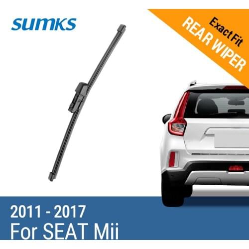 SUMKS Rear Wiper Blade for SEAT Mii 2011 2012 2013 2014 2015 2016 2017