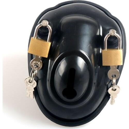 Silicone Male Chastity Belt Chastity Bondage Device Holy Trainer,Male Bowl Cage Chastity Device Belt Restraint Bondage Fetish