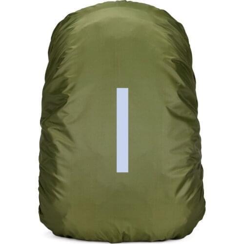 Reflective Waterproof Backpack Rain Cover Outdoor Sport Night Cycling Safety Light Raincover Bag Camping Hiking 70-85L Bags