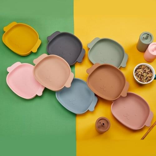 Food Collapsible Snack Kids Silicon Baby Bowl With Lid