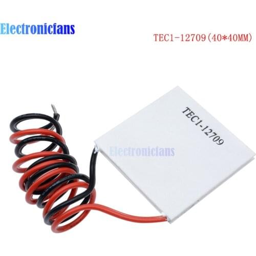 TEC1-12709 TEC1 12709 DC 12V 9A TEC Thermoelectric Cooler Peltier 40*40M Peltier Elemente Module Heatsink Cooling Plate
