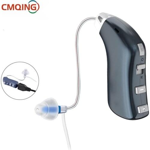 6 Channel Best Hearing Aids Rechargeable Hearing Aid Auidphones Microphone Amplifier To Profound Deaf Hearing Aids Dropshipping
