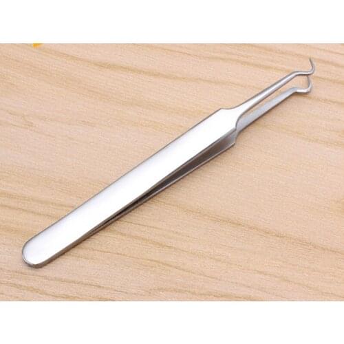 Free shipping 100PCS Stainless steel Blackhead Blemish Remover Tool, medical clip acne beauty tool