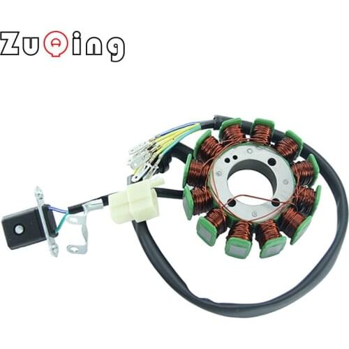 CG12 DC Magneto Stator Coils Igniter Stator Coils Fit For Lifan Zongshen Loncin Xinyuan CG200 to CG250 Engines CQ-150