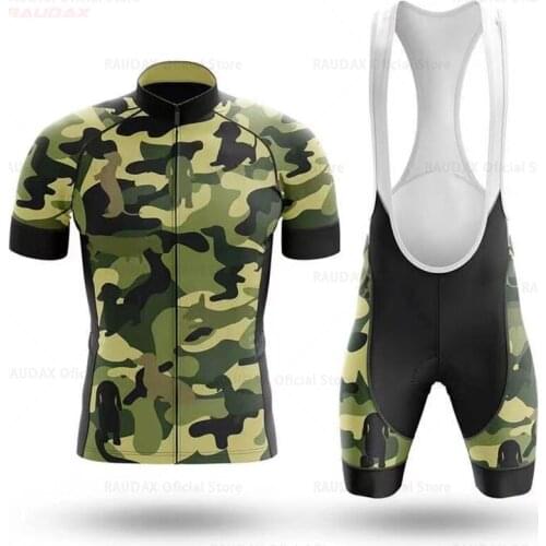 Raudax Cycling Jersey 2021 Team Bike Kit MTB Cycling Clothing Men Mountain Bike Wear Clothes Maillot Ropa Ciclismo Triathlon