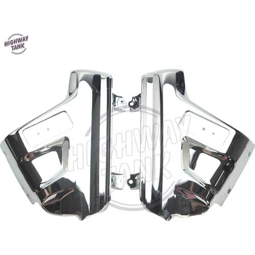 Chrome Motorcycle Front Fender Cover Moto Mudguard Frame Decoration case for Honda GL1800 GOLDWING 2001 2002 2003 2004 2005