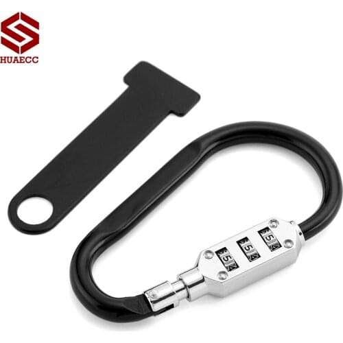 Motorcycle Bike Padlock Lock Code Anti-theft Cable Password for Security Mountain Bicycle Motorbike Luggage Bag Padlock