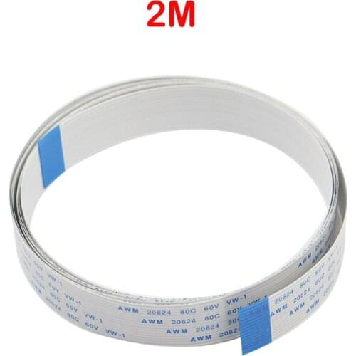 2M Raspberry Pi Camera Ribbon Cable FFC 15pin 0.5mm Pitch Flat Wire Cable for Raspberry Pi 3 Model B+ Camera Module