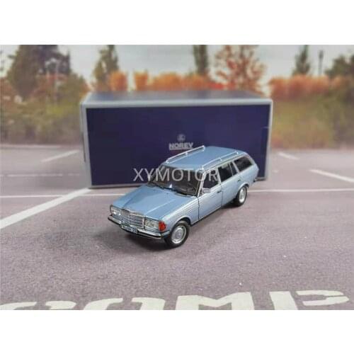 New NEW 1:18 Norev For Benz 200T 1982 Wagon Diecast Model Car Boys Girls Gifts Blue Collection Ornaments Display Metal Plastic