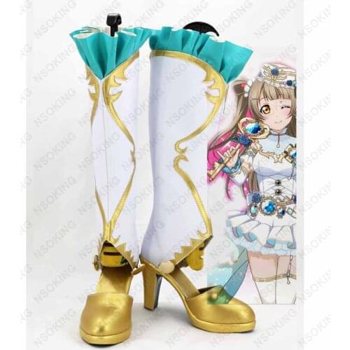 New Love live! Birthstone Kotori Minami awakeningCosplay Boots lovelive Anime Shoes Custom Made