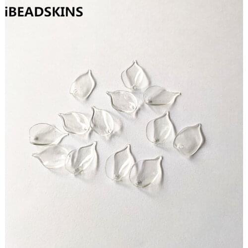 New arrival! 21X13mm 1600pcs Clear acrylic Leaf shape beads for Necklace,Earrings parts,hand Made Jewelry DIY