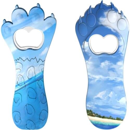 Bottle Opener DIY Crystal Epoxy Resin Silicone Mold Creative Cute Cat Claw Bottle Opener Silicone Mold