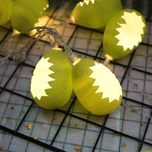 Holiday Egg String Lights for Easter Party Decoration Battery Lights Wedding Birthday Garden Decoration 2021 New LED