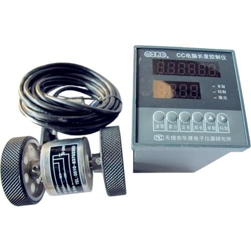 Meter For Textile Fabrics Electronic Code Table Stopwatch Length Counter For Cloth Inspector Length Controller