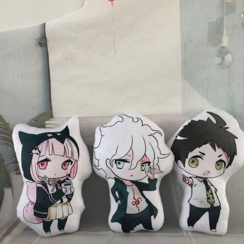 Anime Danganronpa V3 Dangan Ronpa Saihara Shuichi Plush Toys Cute Soft Stuffed Dolls For Kid Birthday Gift