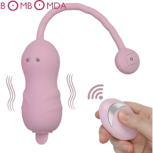 Sex Shop Vagina Egg Vibrator for Women Clitoris Stimulate 10 Speed Wireless Remote Control Vibrator Sex Toy for Woman Masturbate