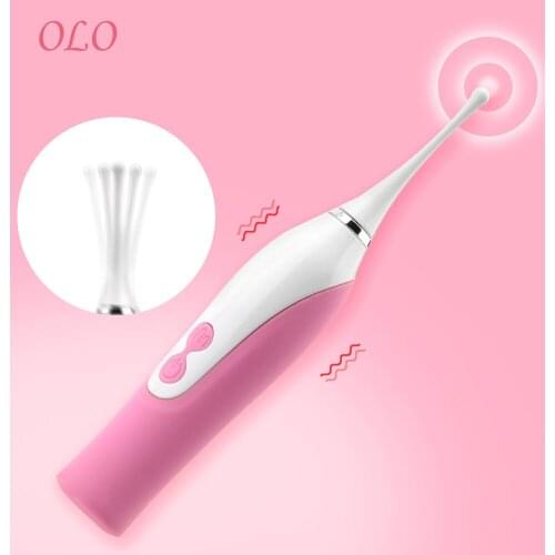 OLO 10 Frequency Nipple Massager Masturbator Lick Clitoris Vagina Stimulator Sex Toys for Women G-Spot Vibrator Flirting Toys