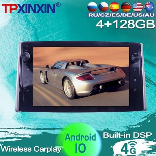 4+128G For Toyota RAV4 2019 Android 10 Car Stereo Radio Multimedia video player GPS Navigation IPS HD Screen AI Voice Control